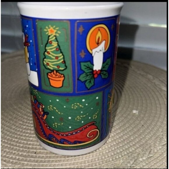 Set Of 3 Holiday Mugs With Candy & Snowman Designs - Signature Housewares & Food - Picture 9 of 16